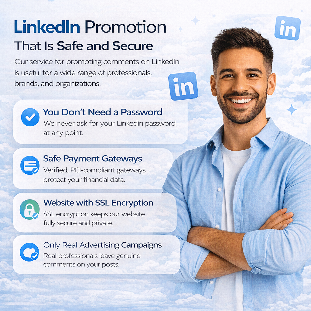 Safe and Secure LinkedIn Promotion