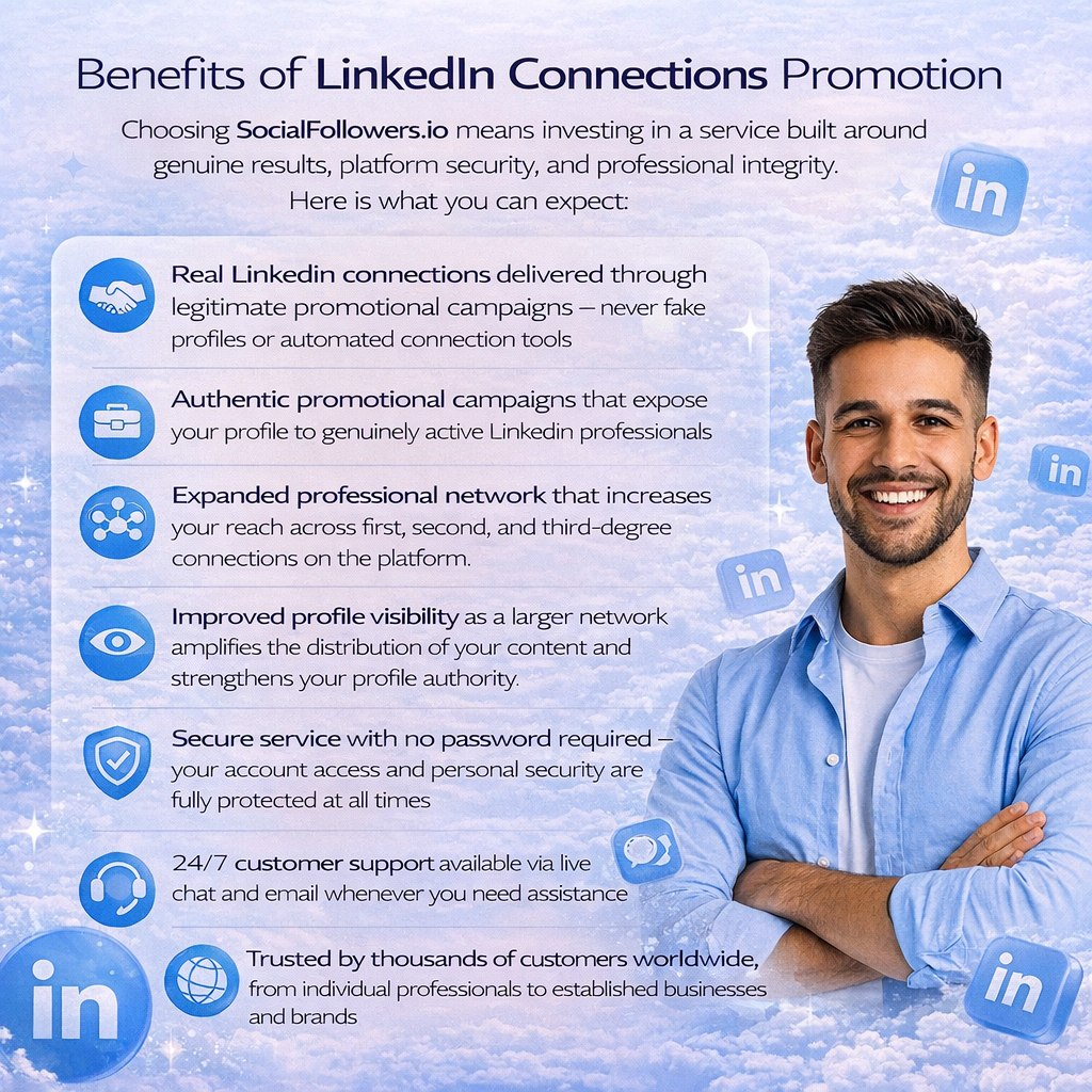 Benefits of LinkedIn Connections Promotion