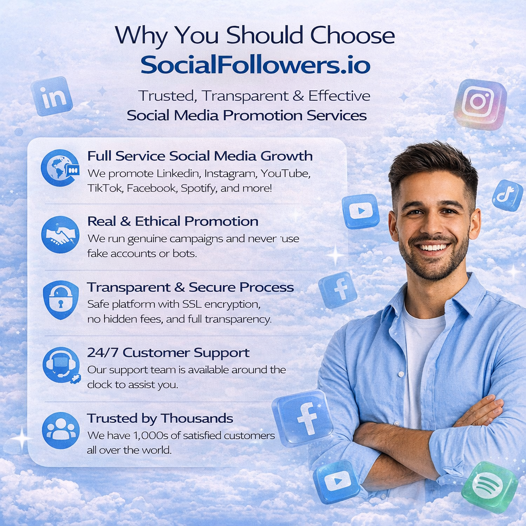 Why Choose SocialFollowers.io