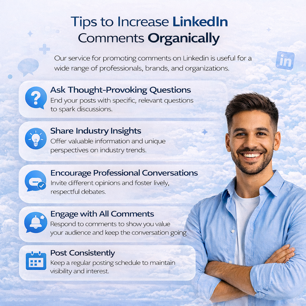 Grow LinkedIn Comments Organically