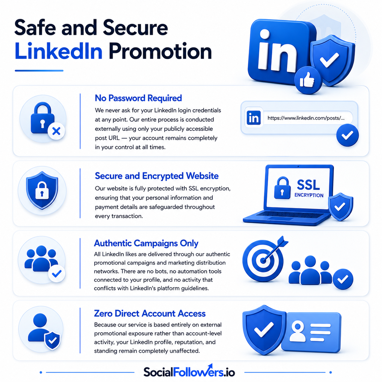 Safe and Secure LinkedIn Promotion