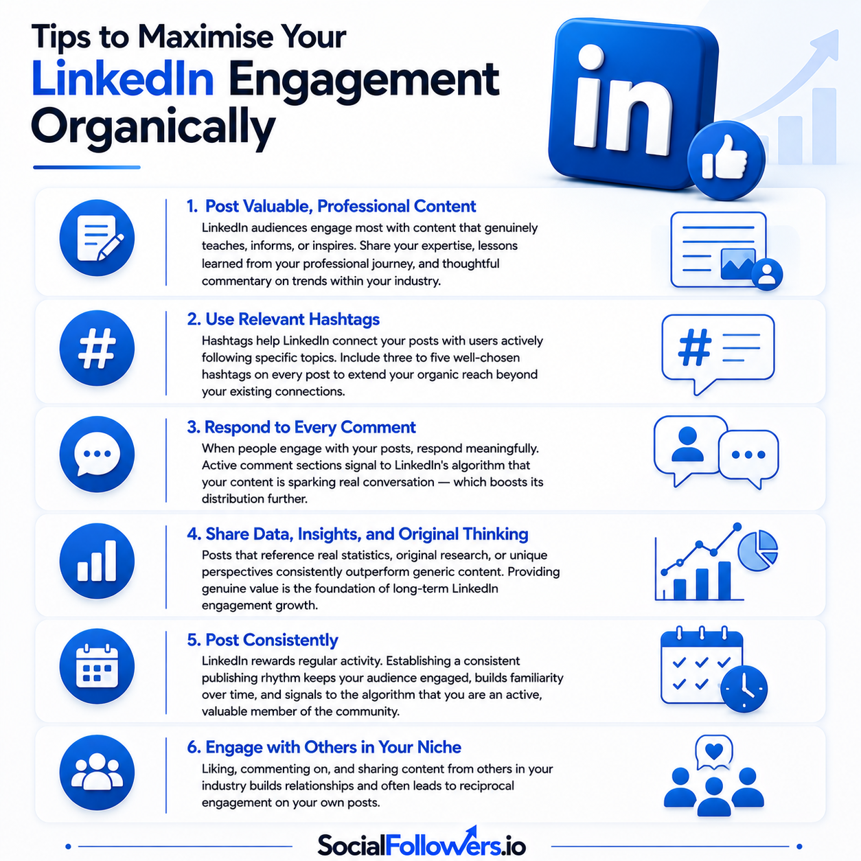 Tips to Maximise Your LinkedIn Engagement Organically