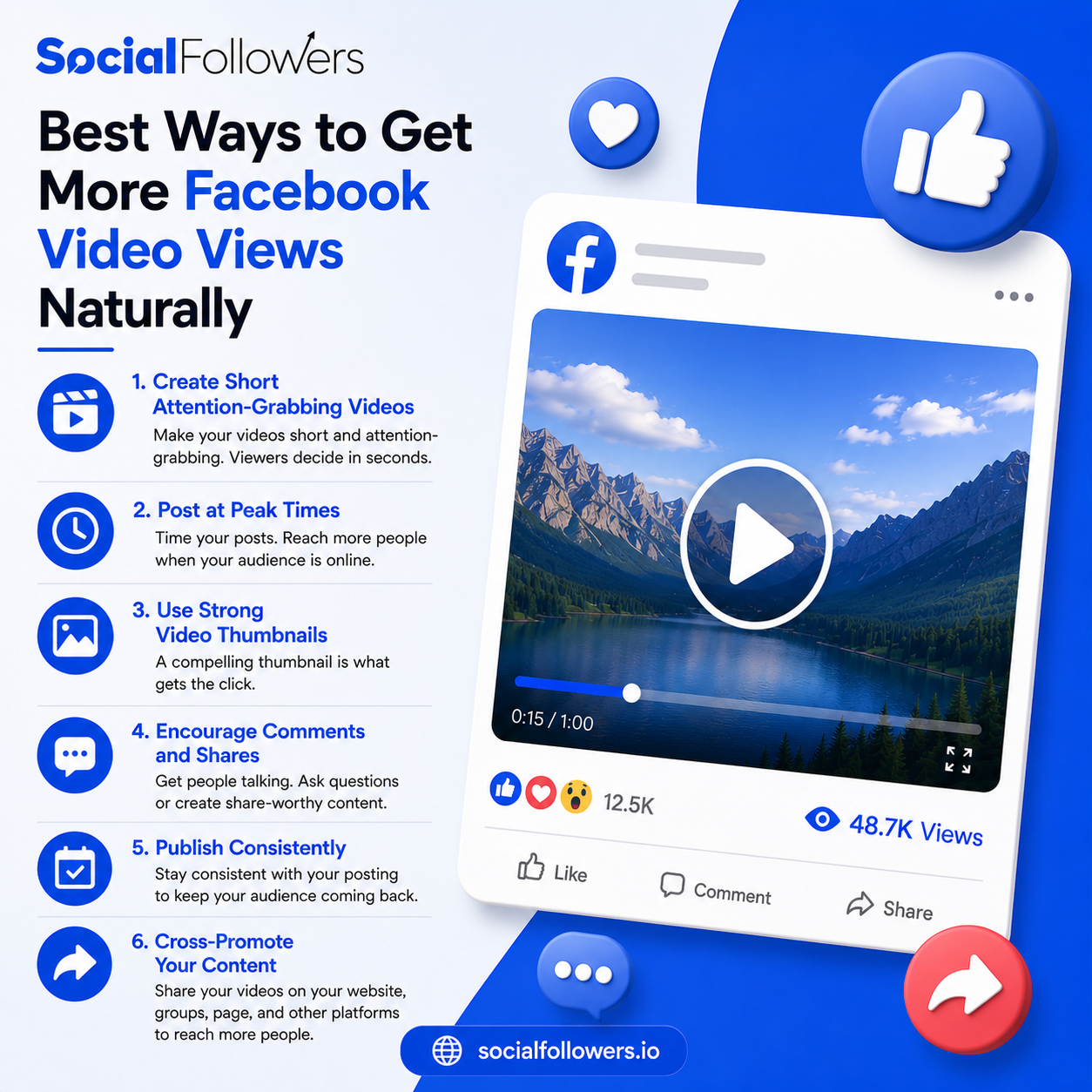 Best Ways to Get More Facebook Video Views Naturally