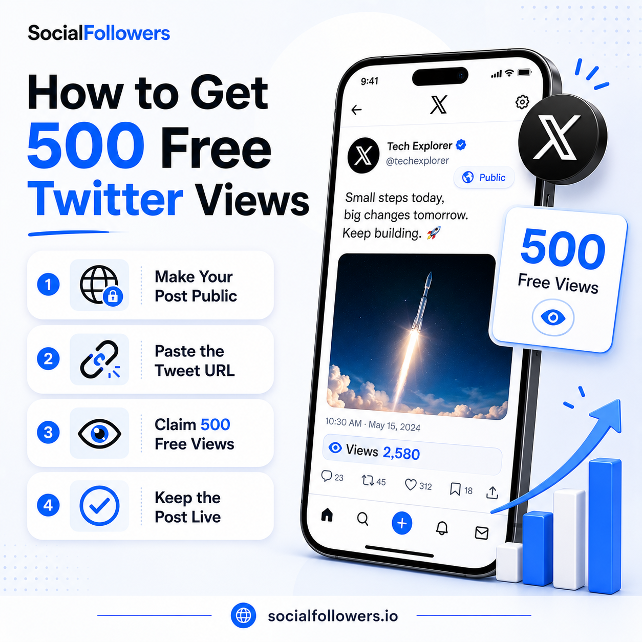 How to Get 500 Free Twitter Views From Us
