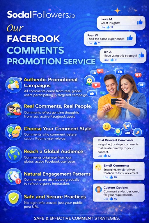 Our Facebook Comments Promotion Service