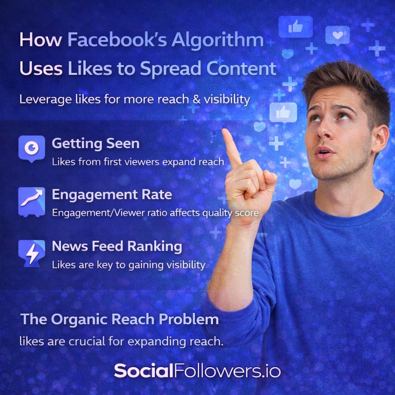How Facebook's Algorithm Uses Likes to Spread Content