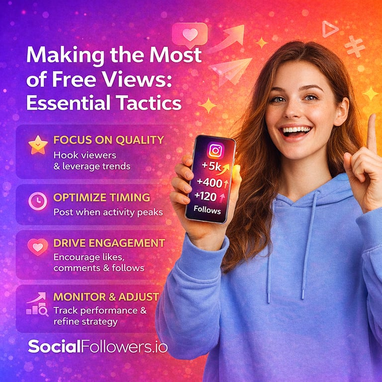 Making the Most of Free Views: Essential Tactics