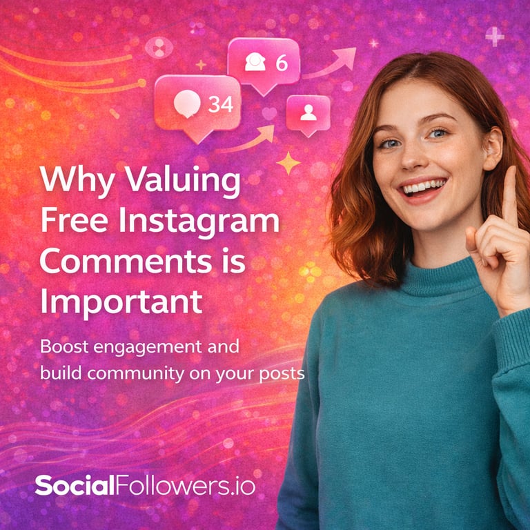 Why Valuing Free Instagram Comments is Important