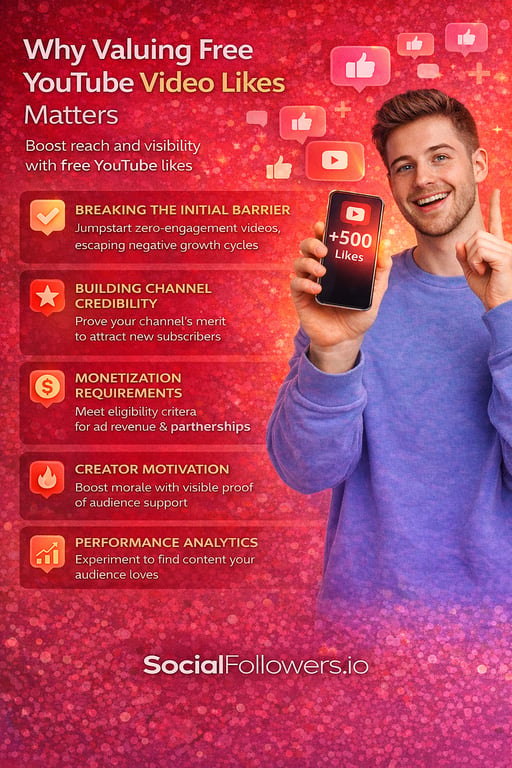 Why Valuing Free YouTube Video Likes Matters