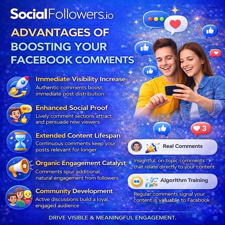 Advantages of Boosting Your Facebook Comments