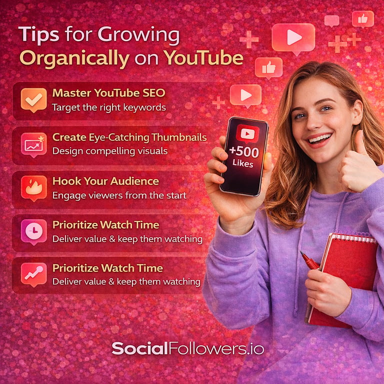 Tips for Growing Organically on YouTube