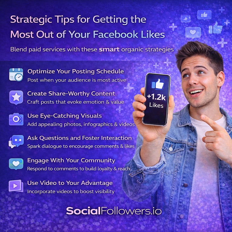 Strategic Tips for Getting the Most Out of Your Facebook Likes