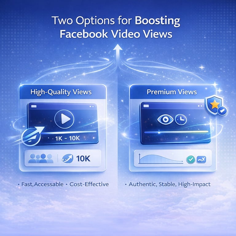 Two Options for Boosting Your Facebook Video Views